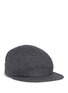Main View - Click To Enlarge - MAISON KITSUNÉ - Fox logo embroidered wool blend cap