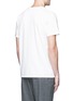 Back View - Click To Enlarge - MAISON KITSUNÉ - Fox embroidery cotton T-shirt