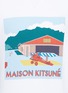 Detail View - Click To Enlarge - MAISON KITSUNÉ - 'Hangar' print cotton sweatshirt