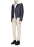 Figure View - Click To Enlarge - MAISON KITSUNÉ - 'Kaori' faux shearling padded jacket