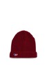 Main View - Click To Enlarge - MAISON KITSUNÉ - Fox patch wool beanie