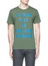 Main View - Click To Enlarge - MAISON KITSUNÉ - 'JE SUIS ALLÉ AU COLLÈGE KITSUNÉ' print T-shirt