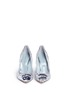 Front View - Click To Enlarge - CHIARA FERRAGNI - 'Flirting' eye wink sequin pumps