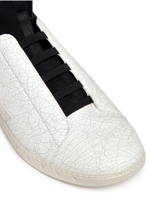 Detail View - Click To Enlarge - ASH - 'Smart' neoprene sock leather sneakers