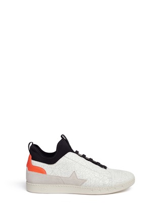 Main View - Click To Enlarge - ASH - 'Smart' neoprene sock leather sneakers