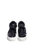 Front View - Click To Enlarge - EUGÈNE RICONNEAUS - 'Calcuta' bow leather high top sneakers