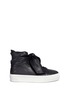 Main View - Click To Enlarge - EUGÈNE RICONNEAUS - 'Calcuta' bow leather high top sneakers
