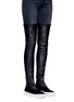 Figure View - Click To Enlarge - EUGÈNE RICONNEAUS - 'E-High' thigh high lambskin leather sneaker boots