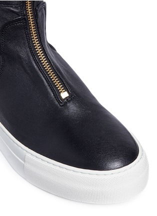 Detail View - Click To Enlarge - EUGÈNE RICONNEAUS - Lambskin leather sneaker boots