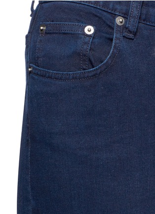 Detail View - Click To Enlarge - 72723 - Washed denim flared jeans