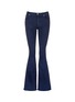 Main View - Click To Enlarge - 72723 - Washed denim flared jeans
