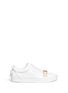 Main View - Click To Enlarge - BUSCEMI SHOES - '50MM' buckle strap leather sneakers