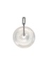 Main View - Click To Enlarge - SAMUEL KUNG - Diamond jade 18k white gold disc pendant