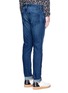 Back View - Click To Enlarge - 3X1 - 'M5' selvedge denim slim fit jeans
