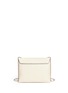Back View - Click To Enlarge - LANVIN - 'Mini Sugar' tassel leather flap bag