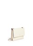 Front View - Click To Enlarge - LANVIN - 'Mini Sugar' tassel leather flap bag