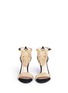 Front View - Click To Enlarge - LANVIN - Curb chain fringe suede sandals
