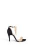 Main View - Click To Enlarge - LANVIN - Curb chain fringe suede sandals