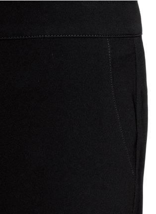 Detail View - Click To Enlarge - ST. JOHN - 'Emma' crepe Morocain cropped straight pants