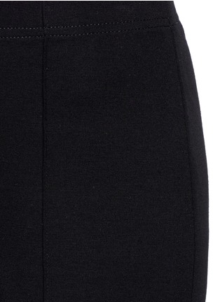 Detail View - Click To Enlarge - ST. JOHN - Pintuck ponte knit cropped pants