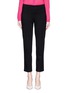 Main View - Click To Enlarge - ST. JOHN - Pintuck ponte knit cropped pants