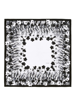 Main View - Click To Enlarge - ST. JOHN - Abstract floral print silk twill scarf