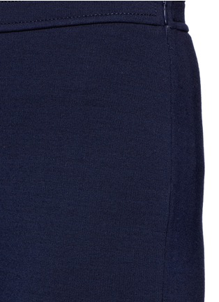 Detail View - Click To Enlarge - ST. JOHN - 'Alexa' split cuff cropped Milano knit pants