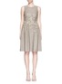 Main View - Click To Enlarge - ST. JOHN - Beaded bauble knit sleeveless dress