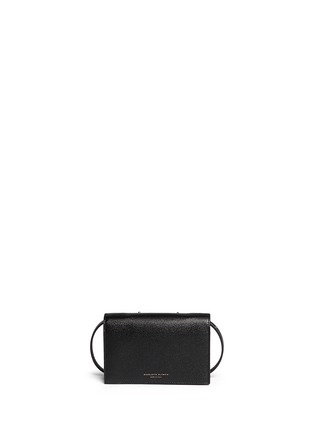 Back View - Click To Enlarge - CHARLOTTE OLYMPIA - 'Feline' leather crossbody bag