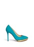 Main View - Click To Enlarge - CHARLOTTE OLYMPIA - 'Debbie' suede pumps