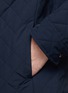 Detail View - Click To Enlarge - ISAIA - Quilted wool-nylon jacket