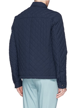 Back View - Click To Enlarge - ISAIA - Quilted wool-nylon jacket