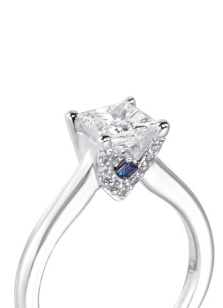 Detail View - Click To Enlarge - VERA WANG LOVE - Ice - Solitaire Plus diamond ring