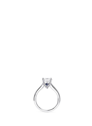 Front View - Click To Enlarge - VERA WANG LOVE - Ice - Solitaire Plus diamond ring
