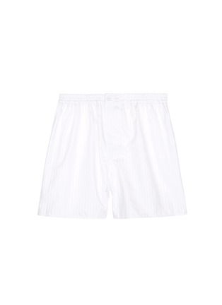 Main View - Click To Enlarge - ZIMMERLI - Stripe mercerised cotton boxers