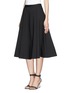 Front View - Click To Enlarge - ALICE & OLIVIA - Box pleat midi skirt