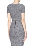 Back View - Click To Enlarge - ALICE & OLIVIA - Herringbone knit cropped top