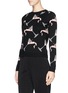 Front View - Click To Enlarge - ALICE & OLIVIA - Allover martini wool knit sweater