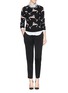 Figure View - Click To Enlarge - ALICE & OLIVIA - Allover martini wool knit sweater