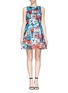 Main View - Click To Enlarge - ALICE & OLIVIA - 'Paradise' town print flare dress