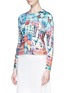 Front View - Click To Enlarge - ALICE & OLIVIA - 'Butterfly Paradise' print cardigan