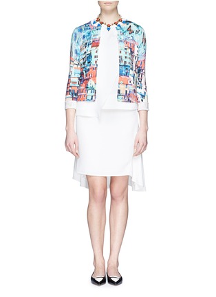 Figure View - Click To Enlarge - ALICE & OLIVIA - 'Butterfly Paradise' print cardigan