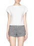 Main View - Click To Enlarge - ALICE & OLIVIA - Embossed nylon top