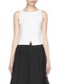 Main View - Click To Enlarge - ALICE & OLIVIA - Wrap front crepe top