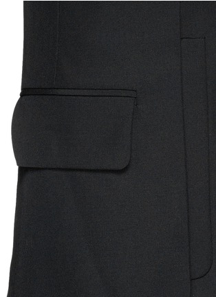 Detail View - Click To Enlarge - ALEXANDER WANG - Wool suiting fabric vest 