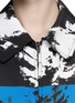 Detail View - Click To Enlarge - ALEXANDER WANG - Tie dye print workwear coat