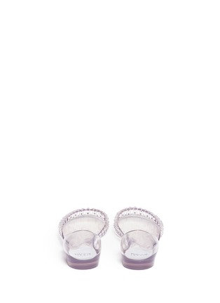 Back View - Click To Enlarge - STUART WEITZMAN - Jealous crystal jelly flats