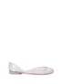 Main View - Click To Enlarge - STUART WEITZMAN - Jealous crystal jelly flats