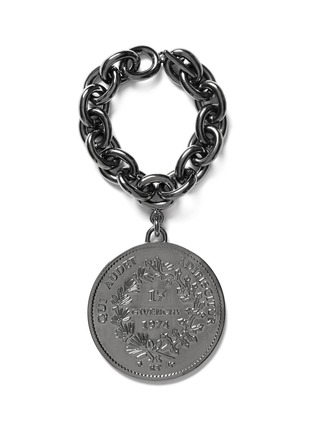 Main View - Click To Enlarge - GIVENCHY - Large medallion chain bracelet