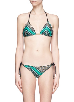 Main View - Click To Enlarge - VIX - Xingu Ripple triangle bikini top